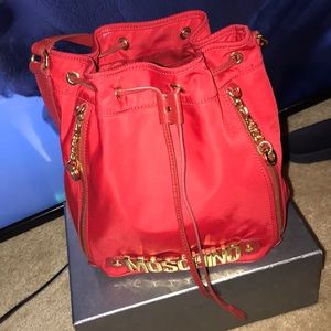 Red Moschino Bag